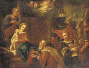 The Adoration of the Magi 2 by Joseph The Elder Heintz
