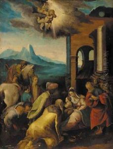 The Adoration of the Magi by Joseph The Elder Heintz