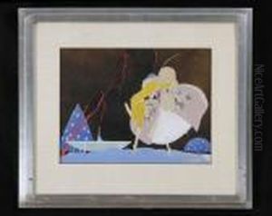 Kissing Couple by Umberto Brunelleschi