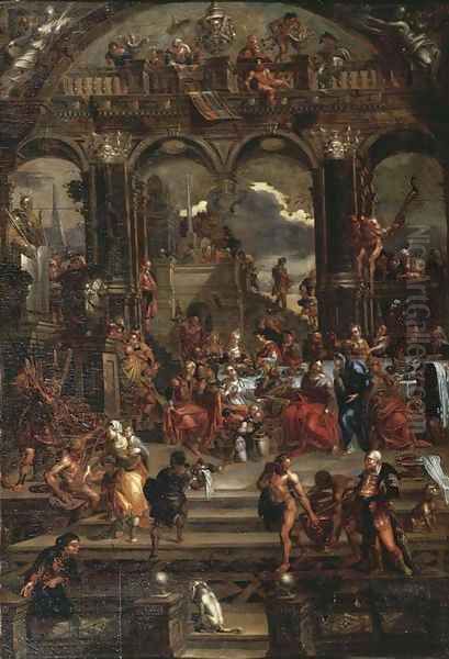 The Wedding Feast at Cana - view 1