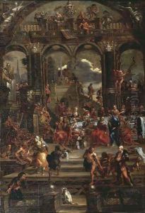 The Wedding Feast at Cana by Joseph the Younger Heintz