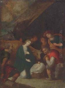 The Adoration of the Shepherds by Joseph the Younger Heintz