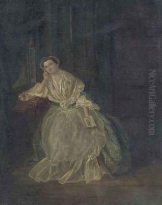 Portrait of a lady by William Hogarth