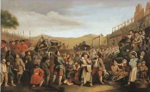 The Execution of Thom Idle at Tyburn