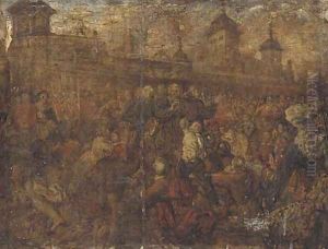 Bishops being taken to the Tower