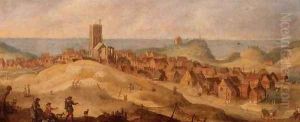 A View of Egmond Aan Zee by Claes Jacobsz. van der Heck