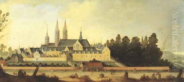 A view of Egmond abbey 4 - view 1