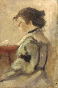 Portrait of a lady by David W. Haddon