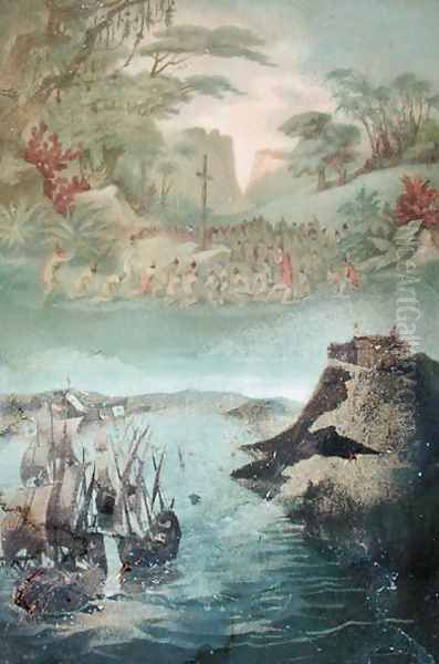 The Evangelisation of the Indian Population and the Voyage of Christopher Columbus 1451-1506 - view 1