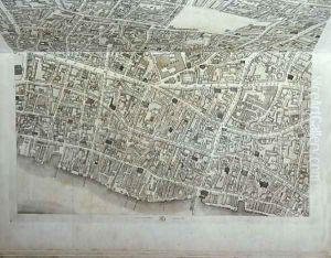 Plan of the City of London 4 by Richard Horwood
