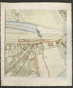 Map of Knightsbridge by Richard Horwood