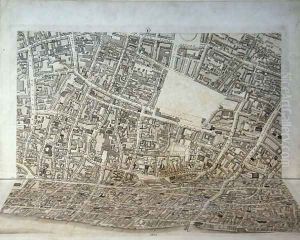 Plan of the City of London 2 by Richard Horwood
