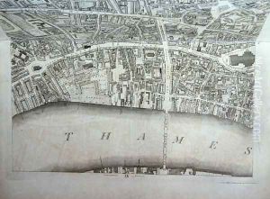 Plan of the City of London by Richard Horwood