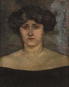 Ritratto Di Donna by Anselmo Bucci