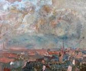 Dalle Torri Di Notre Dame by Anselmo Bucci