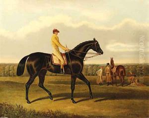 The Hon. Thomas Orde Powlett's Jack Spigot with William Scott by Benjamin Herring, Jnr.
