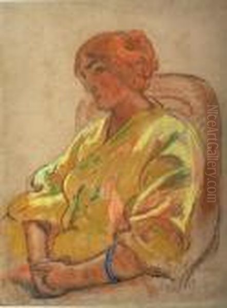 Donna Seduta - view 1