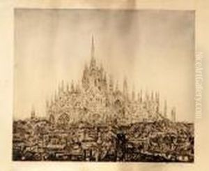 Scorcio Delduomo by Anselmo Bucci