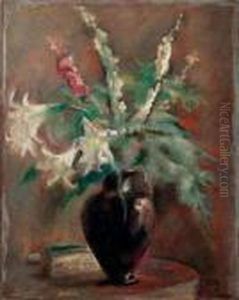 Lilius E Fiori Di Pesco - 1931 by Anselmo Bucci