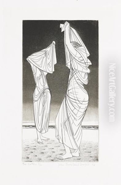 Two Bathers - view 1