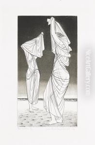 Two Bathers
