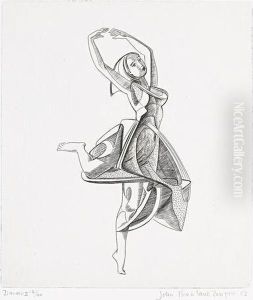 Dancer No Ii(buckland-wright M.90) by John Buckland-Wright