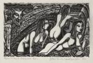 Hymn To Pan 3 From Endymion by John Buckland-Wright