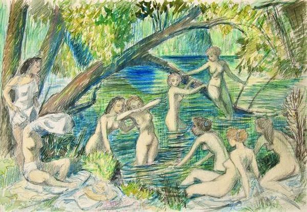Nude Bathers - view 1