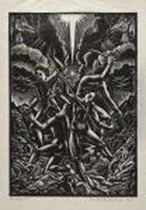 The Apocalypse Of St. John The Divine No I, Iii, Iv, V by John Buckland-Wright