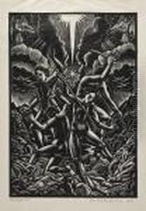 The Apocalypse Of St. John The Divine No I,iii, Iv, V by John Buckland-Wright