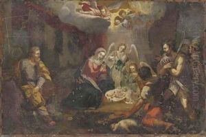 The Adoration of the Shepherds by Joseph Heinz