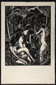 Baigneuses Balinaises (bali Women Bathing)
