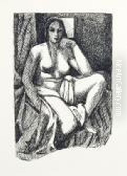 Model Sitting - view 1