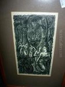 Endymion - Girls In The Forest by John Buckland-Wright