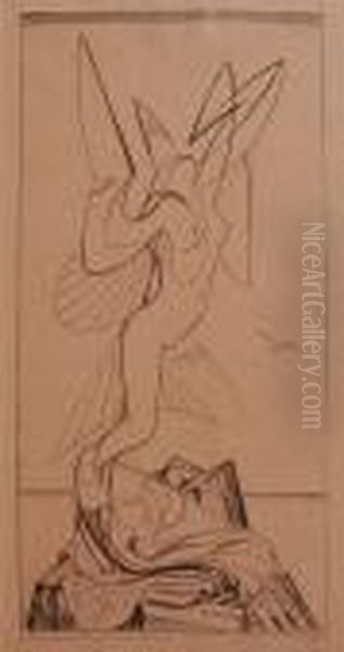 Metamorphosis No I, Girl Into Spring(cbw.m.67) - view 1