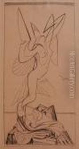 Metamorphosis No I, Girl Into Spring(cbw.m.67)