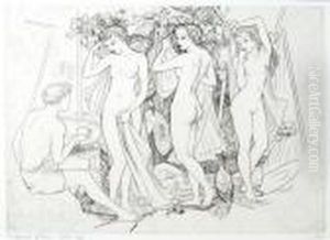 Judgement Of Paris (cbw.m.88) by John Buckland-Wright