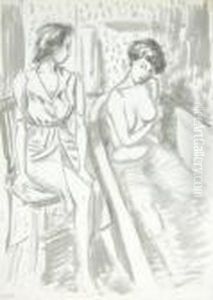 Untitled (the Bathroom), 1946 by John Buckland-Wright