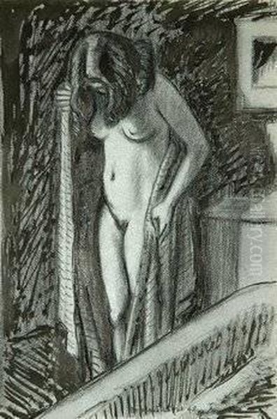 Girl Standing With Towel, 1948 - view 1