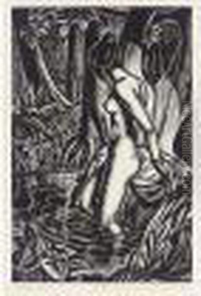 Bather: Laos - view 1
