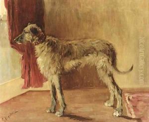 An Irish wolf hound by Etty Horton