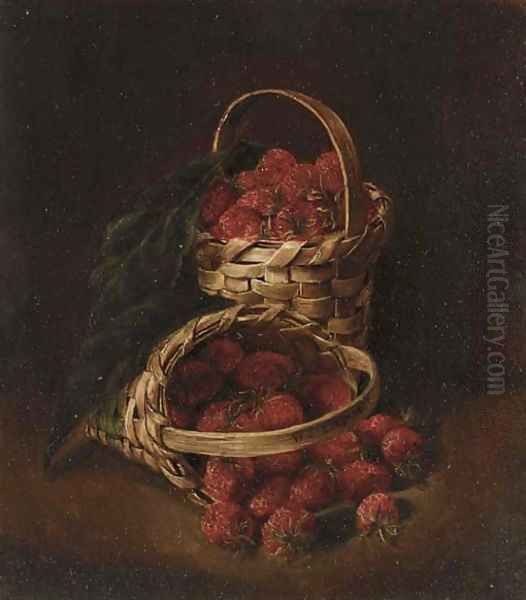 Basket of Strawberries - view 1
