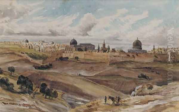 Jerusalem from the Mount of Olives - view 1