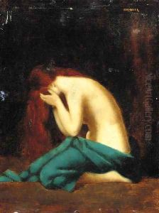 The distraught woman The distraught woman