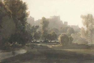 A view of Windsor Castle