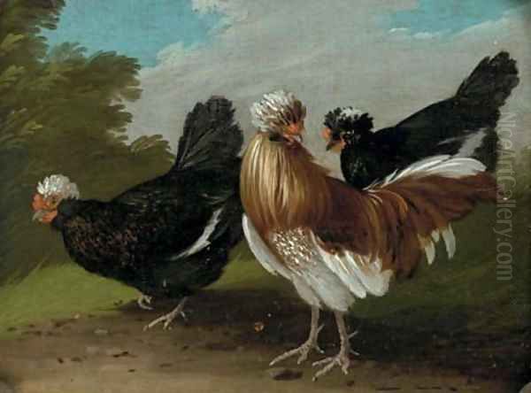 Fowl in a landscape - view 1