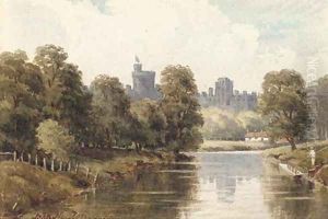 Windsor Castle from the Thames by John Heaton