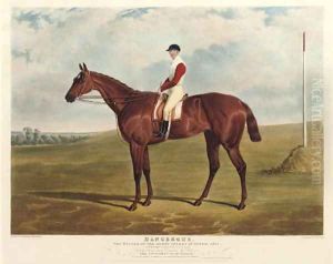 Dangerous, winner of the Derby Stakes at Epsom, 1833, by Charles Hunt Dangerous, winner of the Derby Stakes at Epsom, 1833, by Charles Hunt