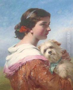 A canine companion by James John Hill