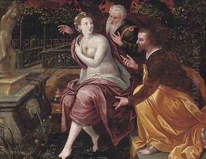 Susanna and the Elders by Jan Sanders Van Hemessen